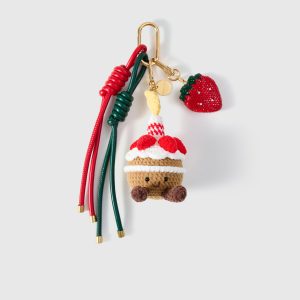 STRAWBERRY CUPCAKE STACK CHARM