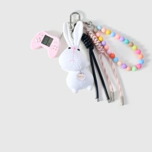 GUMBALL GAMER BUNNY STACK CHARM