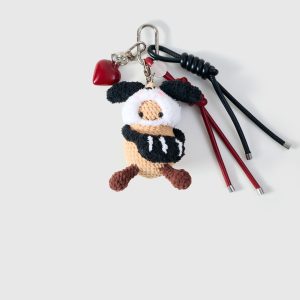 BUNNY IN BLACK STACK CHARM
