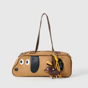 Loyal Dachshund Bag + Charm Set