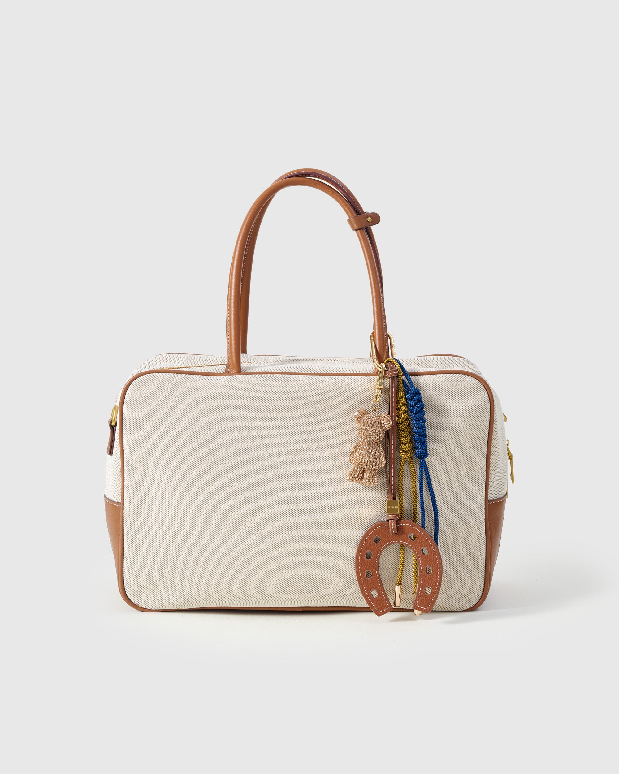 LUCKY HORSESHOE BEAR STACK CHARM - Image 5