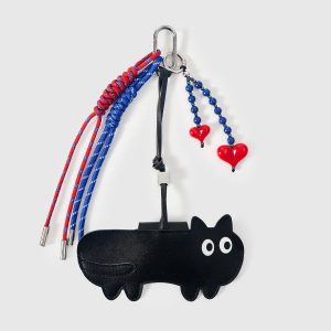 MIDNIGHT CAT STACK CHARM