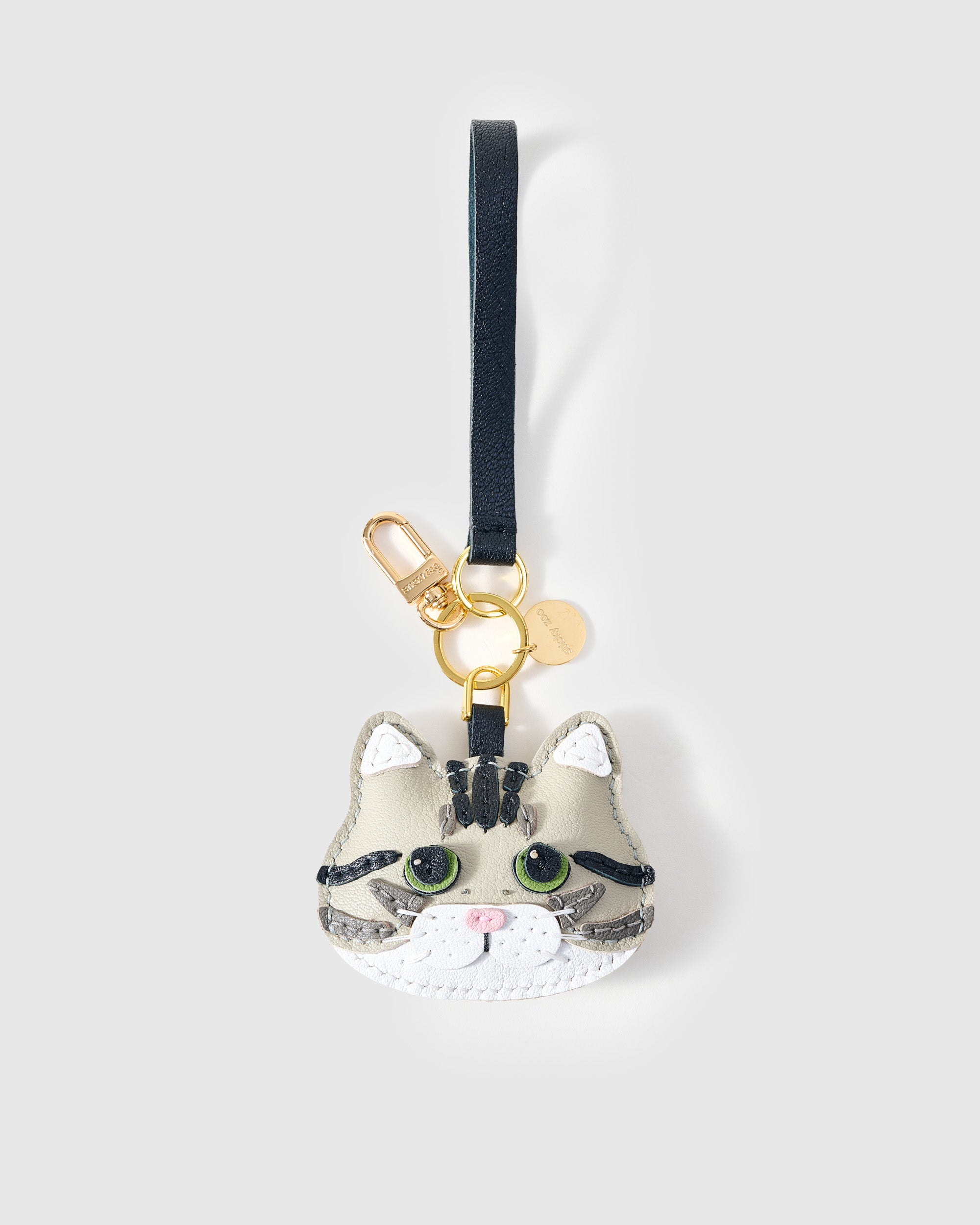 AMERICAN SHORTHAIR CAT CHARM – SILVER TABBY EDITION - Image 6