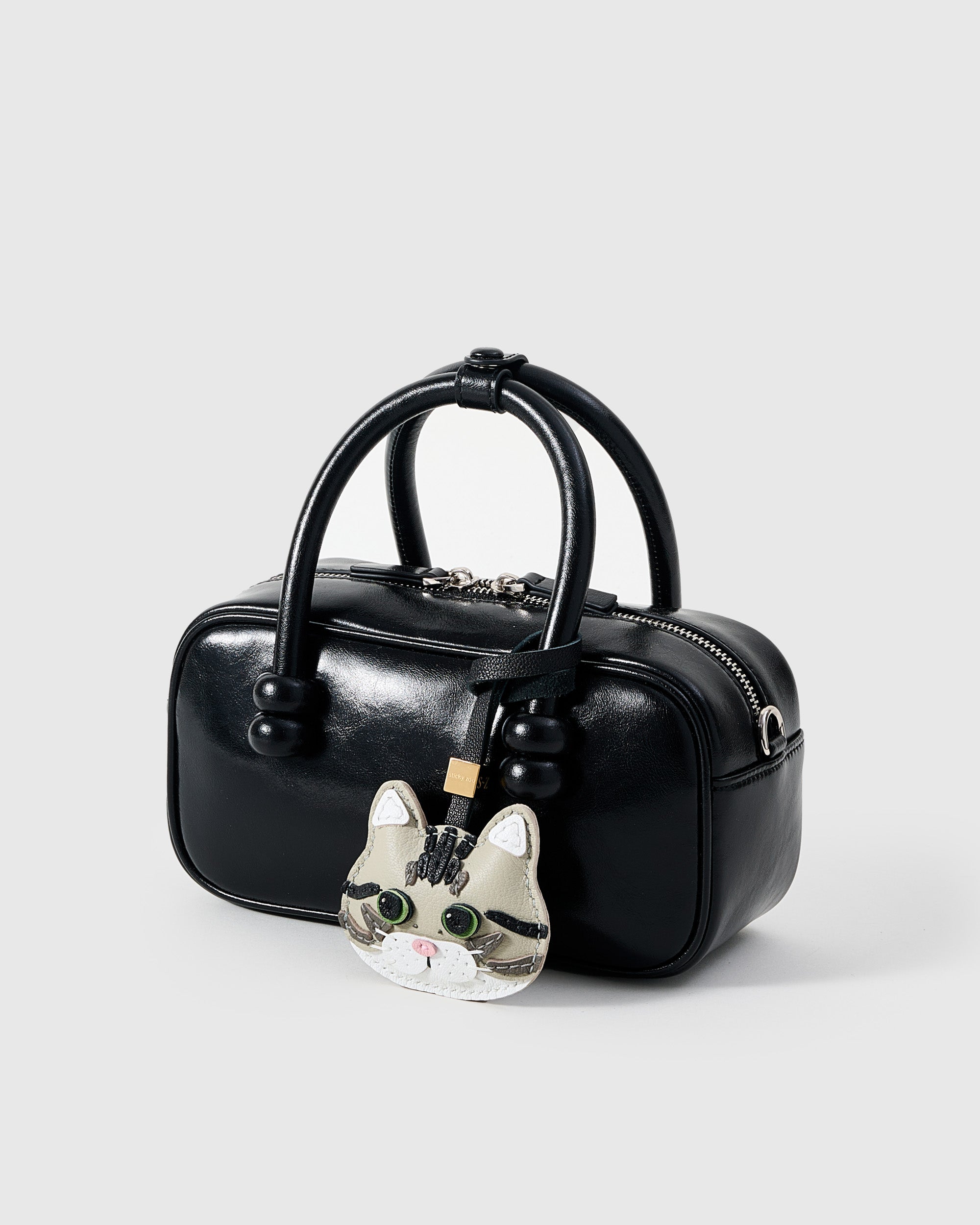 AMERICAN SHORTHAIR CAT CHARM – SILVER TABBY EDITION - Image 7