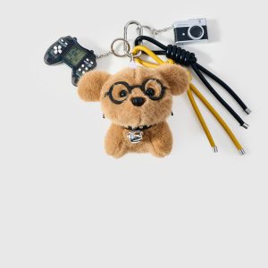 TEDDY PUPPY SNAP STACK CHARM