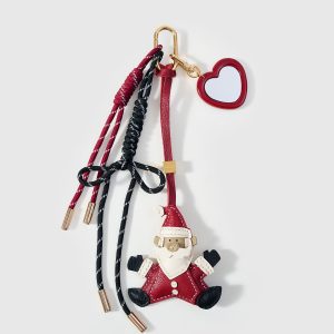 NOËL SANTA MIRROR STACK CHARM