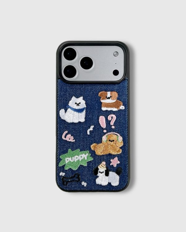 PUPPY DENIM CASE