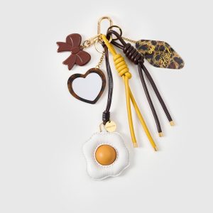 SUNNY-SIDE FRIED EGG STACK CHARM