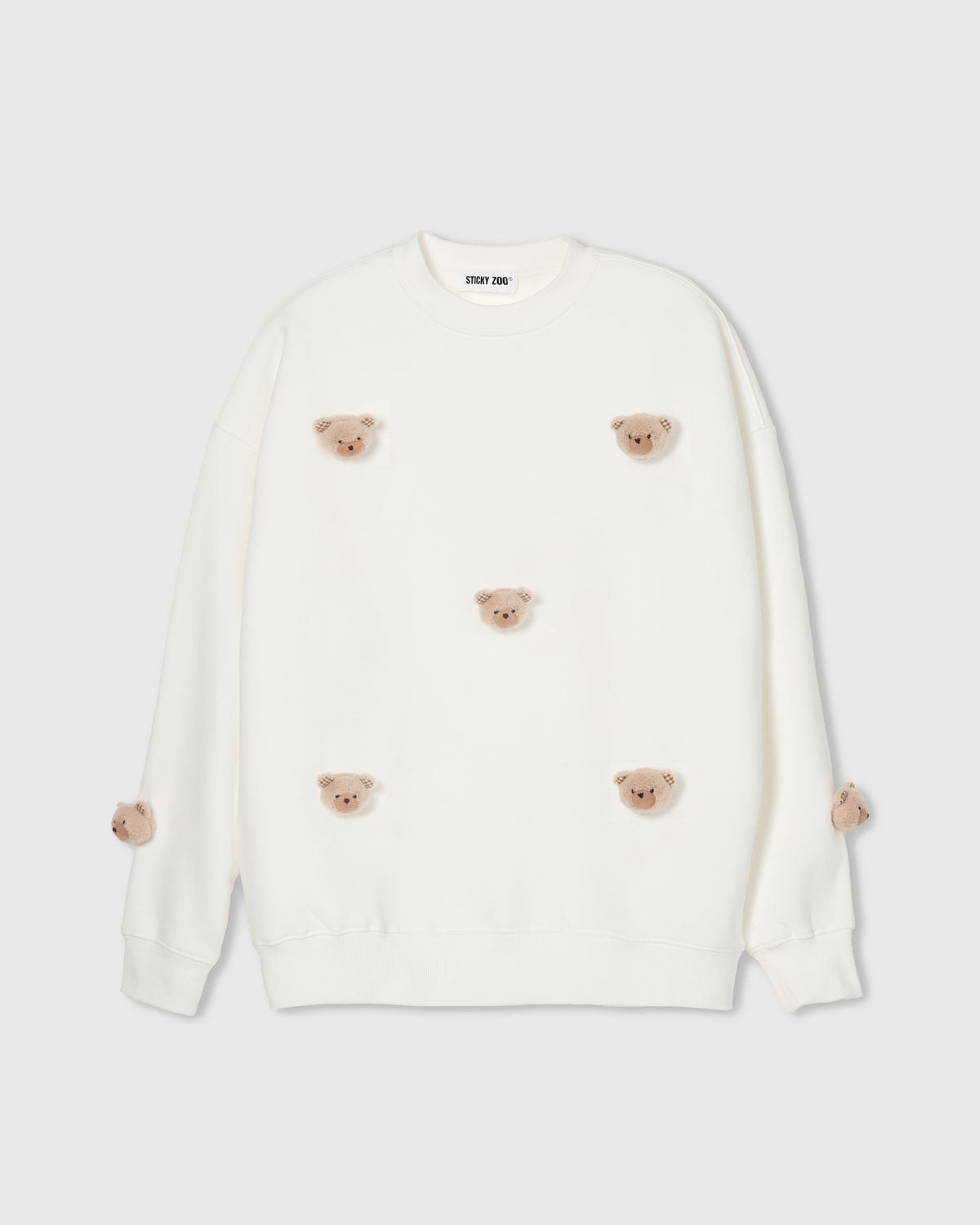 TEDDY CHECK-EAR SWEATSHIRT - Image 9