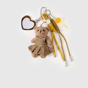 TEDDY IN DENIM STACK CHARM