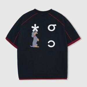 DACHSHUND BLOOM RINGER T-SHIRT