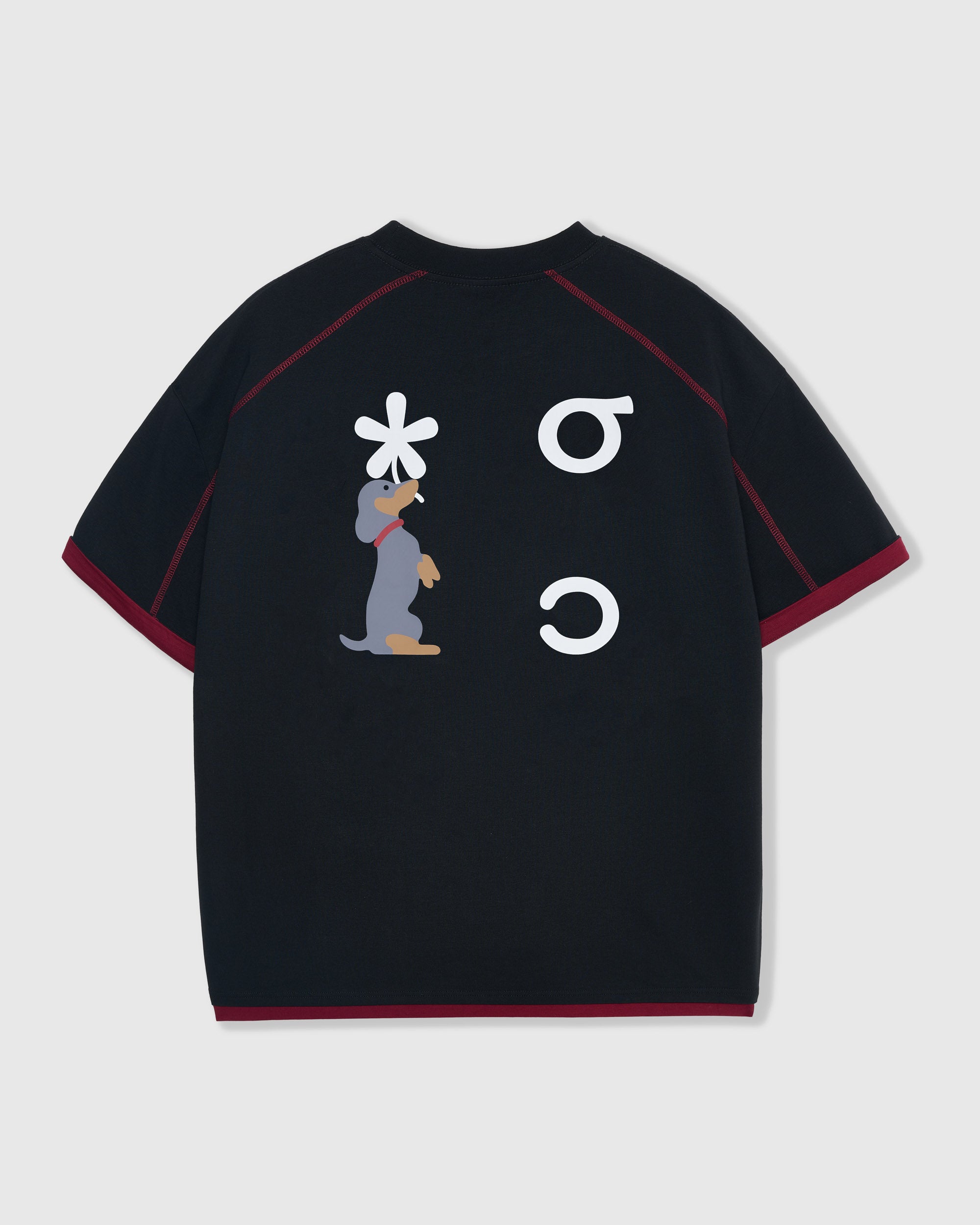 DACHSHUND BLOOM RINGER T-SHIRT