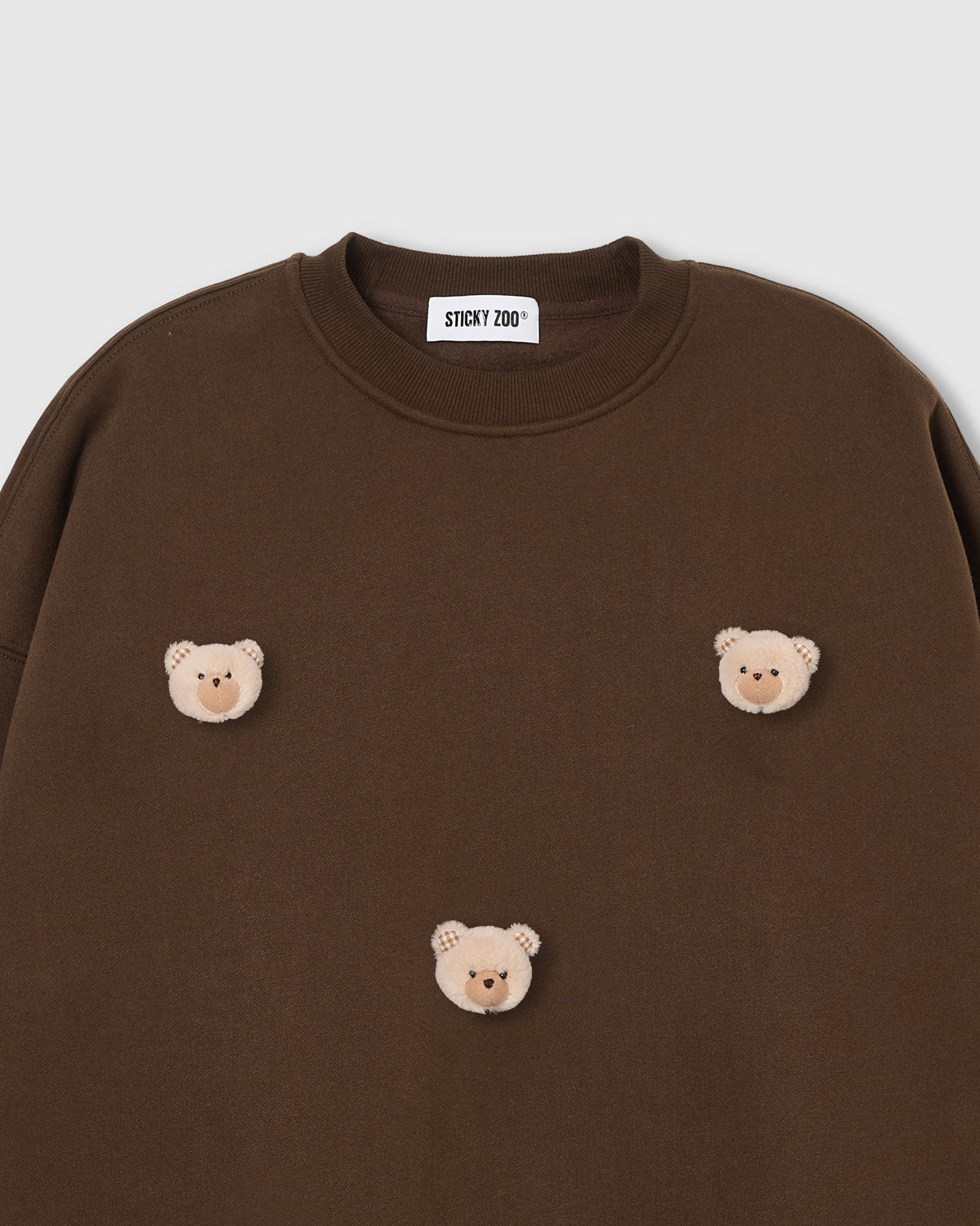 TEDDY CHECK-EAR SWEATSHIRT - Image 2