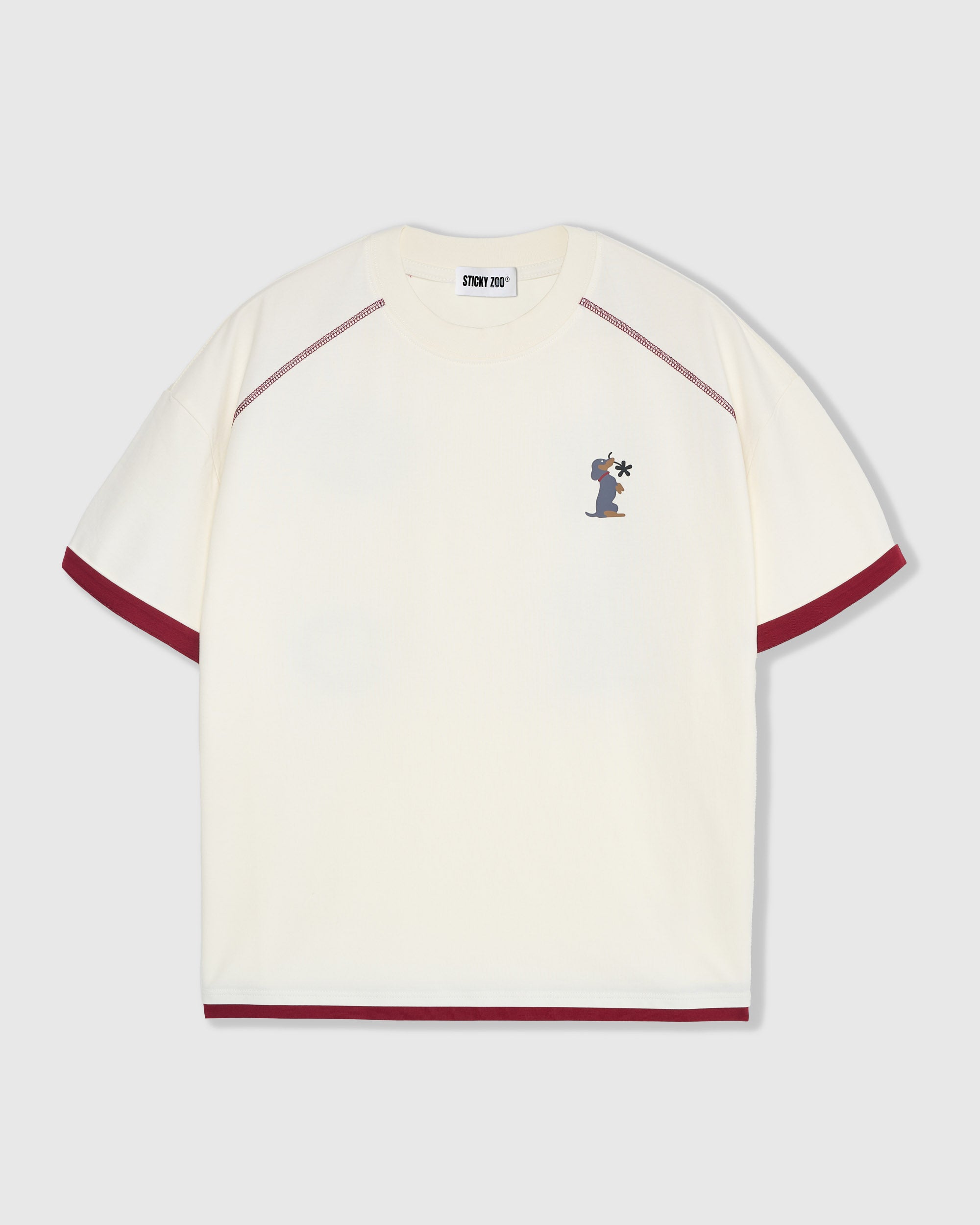 DACHSHUND BLOOM RINGER T-SHIRT - Image 3