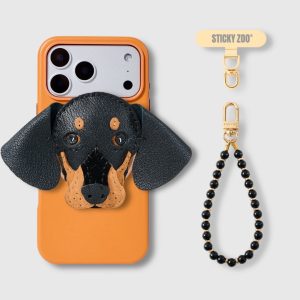 DACHSHUND CHARM CASE SET